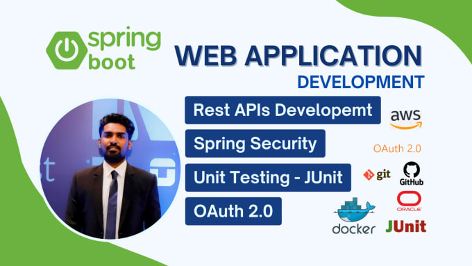 Gig Preview - Do spring boot web, spring boot, rest apis, spring boot web