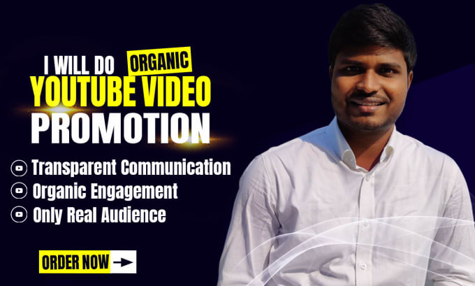 Gig Preview - Do fast organic youtube video promotion