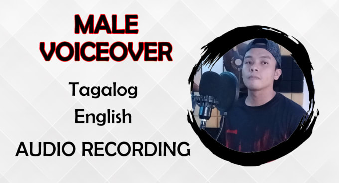 Gig Preview - Be your male tagalog and english voice over