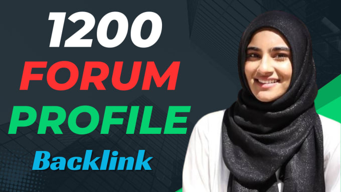 Gig Preview - Create 12,000 social networks and forum profile SEO backlinks link building