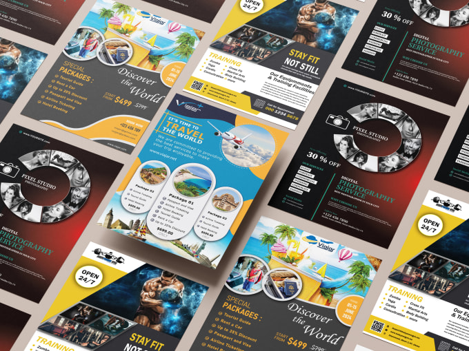 Gig Preview - Design a professional flyer for your business