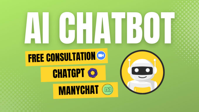 Gig Preview - Create ai chatbot for your whatsapp and social media