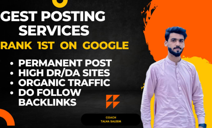 Gig Preview - Do premium high da guest posting services niche relevant backlinks