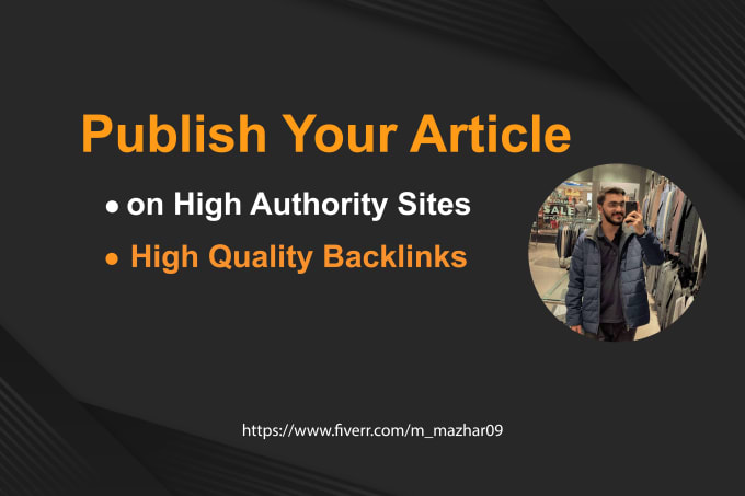 Bestseller - publish your article on high da sites