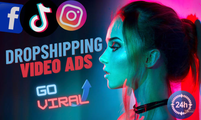 Gig Preview - Create viral tik tok video ads for your dropshipping store