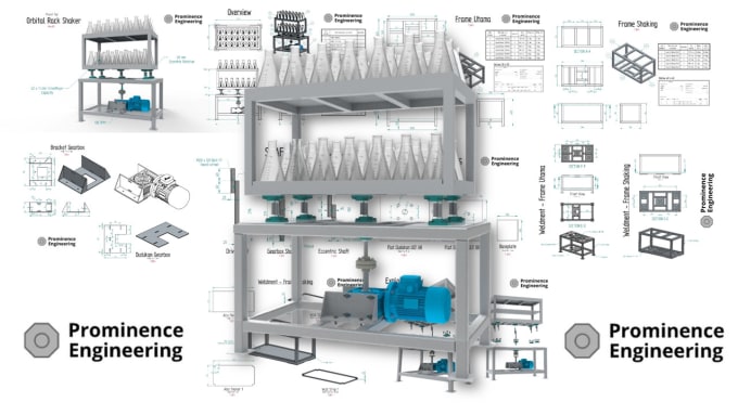 Gig Preview - Design customized machinery or tools or parts to meet your needs