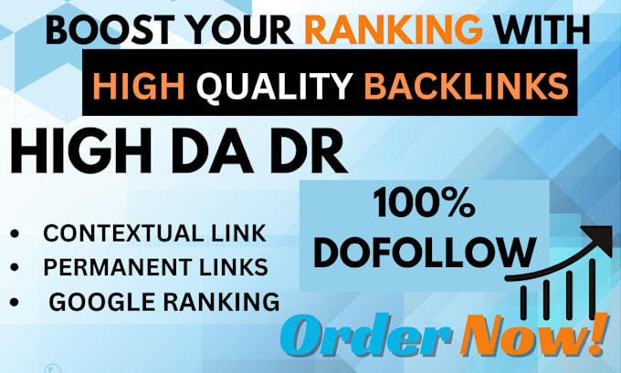 Gig Preview - Create primary fundamental SEO with high da white hat backlink services