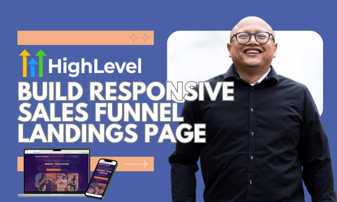 Gig Preview - Build gohighlevel landing page, sales funnel, website ghl