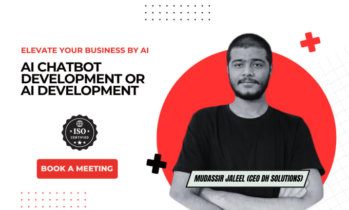 Gig Preview - Our agency will develop web based ai chatbot , optimized ai chatbot