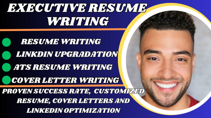 Bestseller - be your executive resume writer ats resume design cover letter USA jobs CV vp