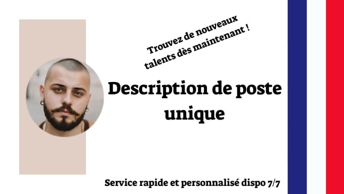 Gig Preview - Écrire une description de poste unique selon vos besoins