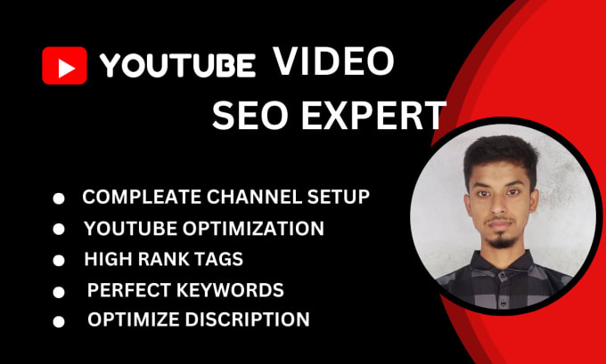 Gig Preview - Do best youtube video SEO optimization for top ranking