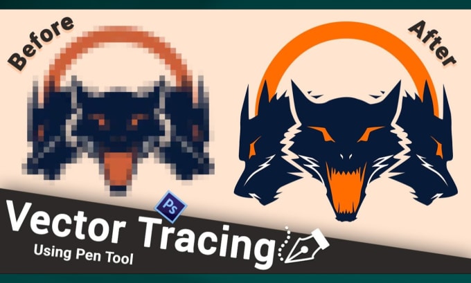 Bestseller - do vector tracing art, image, logo in 1 hour