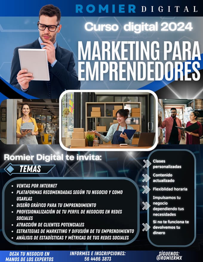 Gig Preview - Curso de marketing digital para negocios