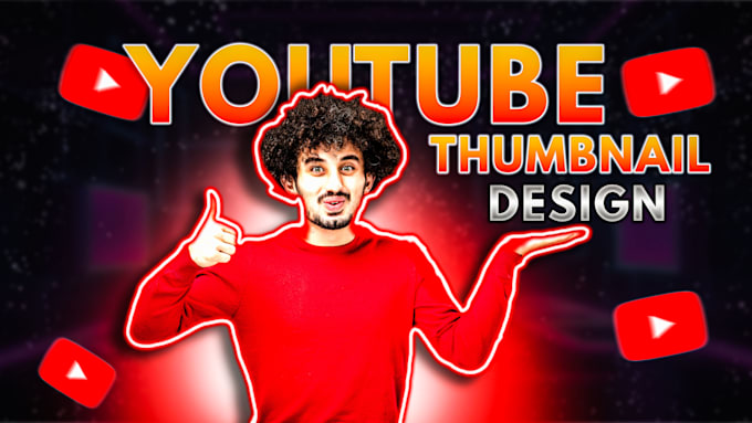 Gig Preview - Design attractive youtube video thumbnail