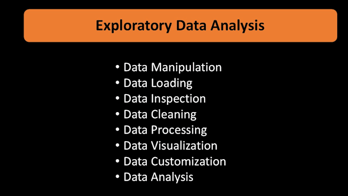 Gig Preview - Do exploratory data analysis using python and r studio