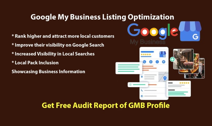 Gig Preview - Optimize google my business listing for local gmb maps rankings