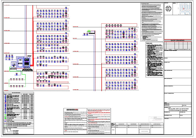 Gig Preview - Do design and shop drawings for fire alarm cbs voice evacuation and co system