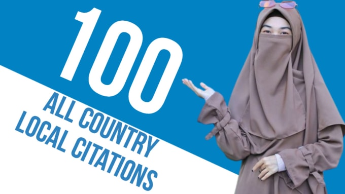 Gig Preview - Do international 100 all countries local citations local seo