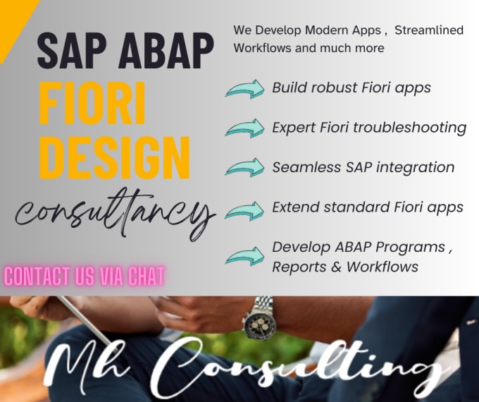 Gig Preview - Modern sap app development abap and fiori