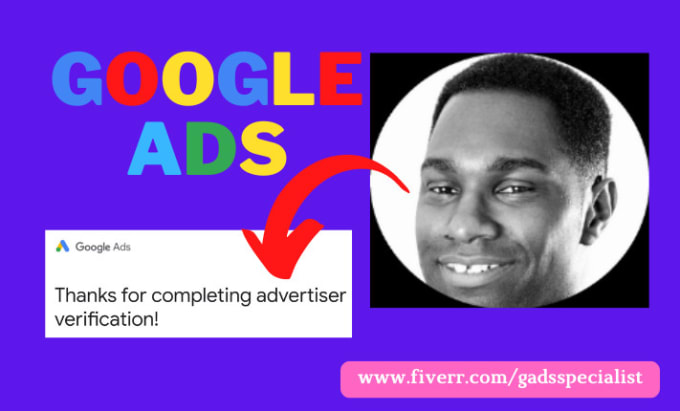 Gig Preview - Do google ads advertiser business operations verification for dropshipping