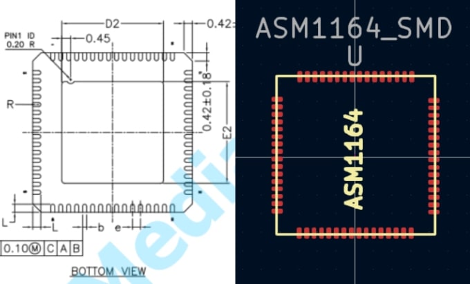 Gig Preview - Create a custom symbol and footprint library in kicad