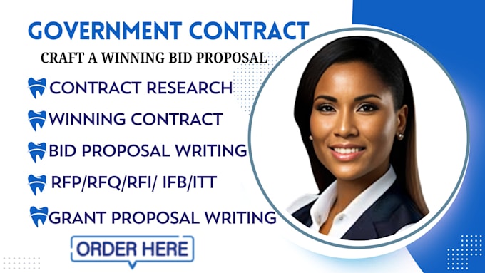 Gig Preview - Win government contract, bid proposal business plan, UK tender rfp, rfq grant