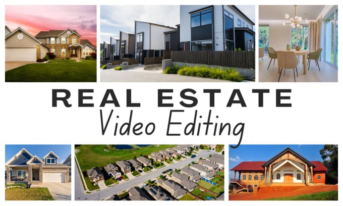 Gig Preview - Do professional real estate video editing