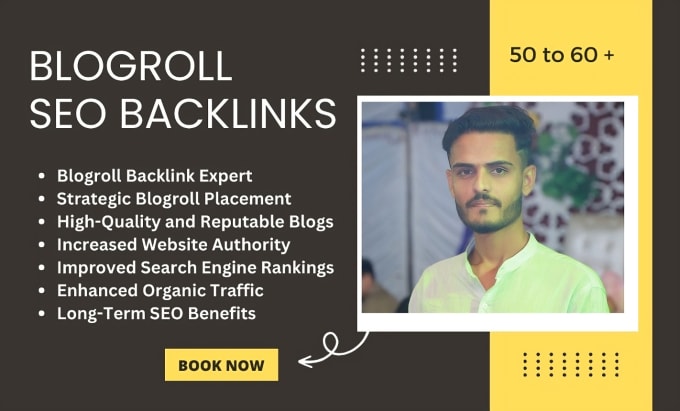 Gig Preview - Provide blogroll premium authority seo backlinks