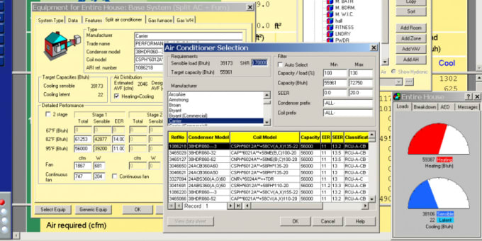 Gig Preview - Do manual j heat load calculation using wrightsoft