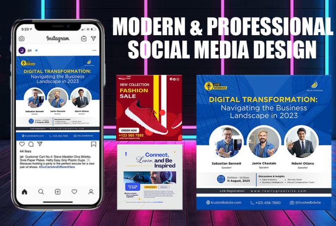 Bestseller - create a professional social media poster designer