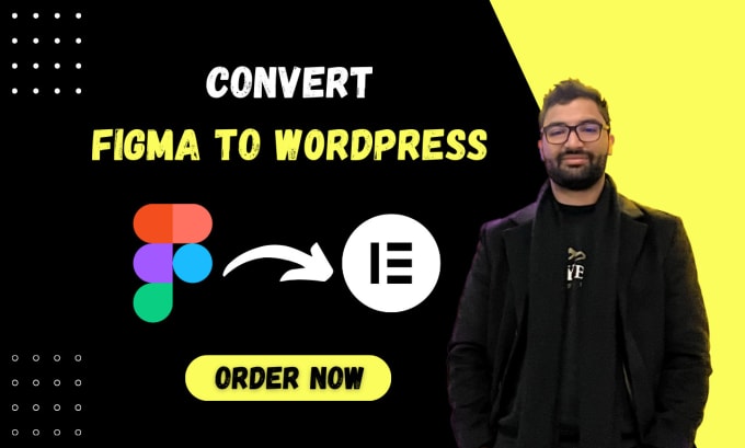 Gig Preview - Our agency will convert figma to wordpress using elementor pro