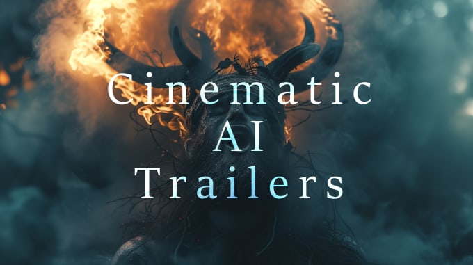 Gig Preview - Use ai to create cinematic trailers for you