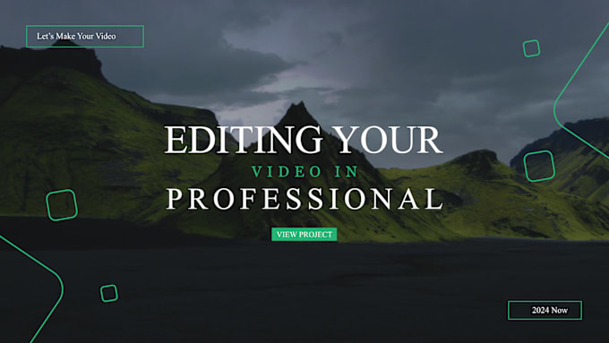 Gig Preview - Do professional showreel video editing