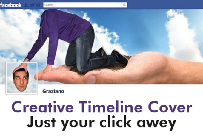 Gig Preview - Do creative facebook cover