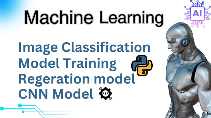 Gig Preview - Do all machine learning, deep learning work with python