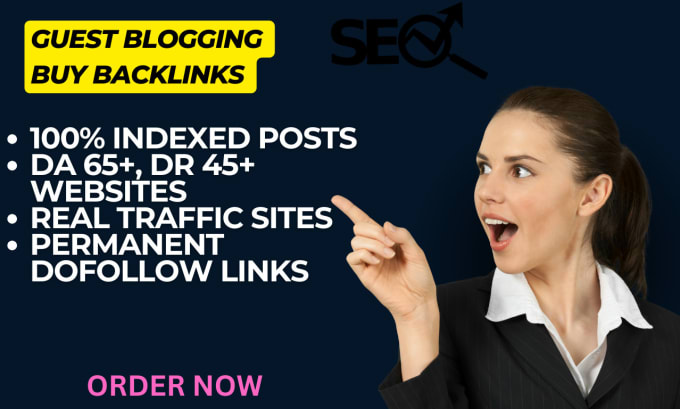 Gig Preview - Boost your SEO with high quality backlinks   buy now