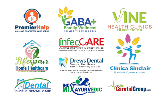 Gig Preview - Do professional medical healthcare clinic dental wellness logo design