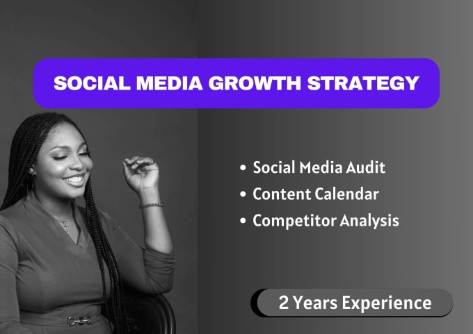 Gig Preview - Build a social media strategy that best suits your brand