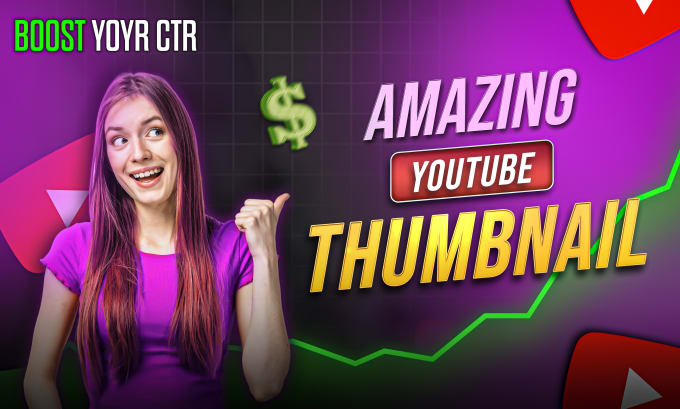 Gig Preview - Design premium quality youtube thumbnail