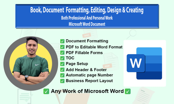 Gig Preview - Editing, formatting, customizing your ms word document