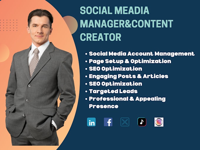 Bestseller - be your content strategist and social media manager