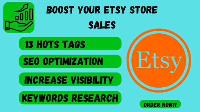 Bestseller - do etsy seo listing titles, tags to rank and boost sales