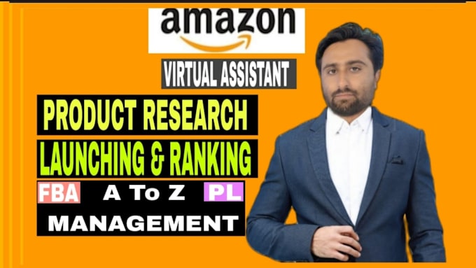 Gig Preview - Be your amazon fba private label virtual assistant, product research, pl