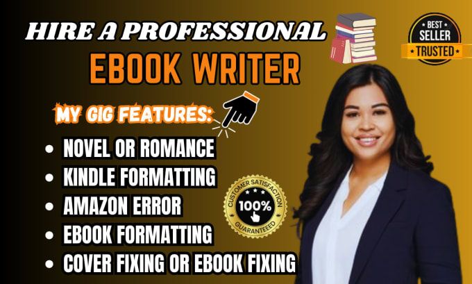 Gig Preview - Fix and edit book, ebook formatting,amazon kdp, ebook proofreading, cover design