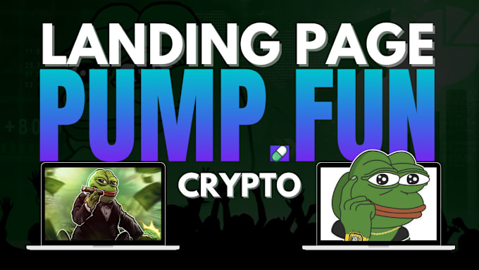 Gig Preview - Quickly create a crypto meme website pump fun