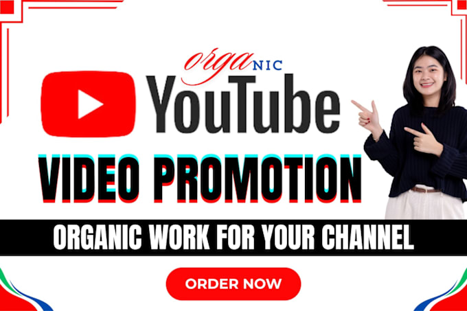 Gig Preview - Do organic youtube video promotion for channel growth