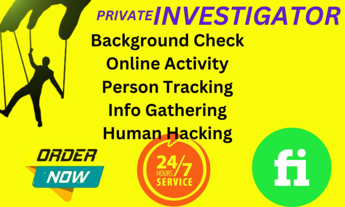 Gig Preview - Do your osint investigator on your target check background and osint