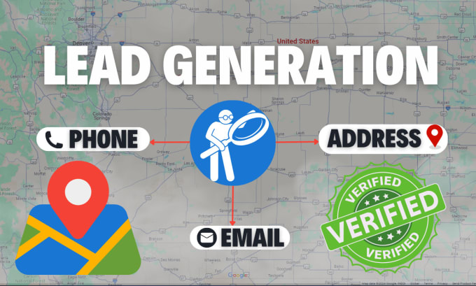 Gig Preview - Scrap google maps for emails, phones, address and lead generation