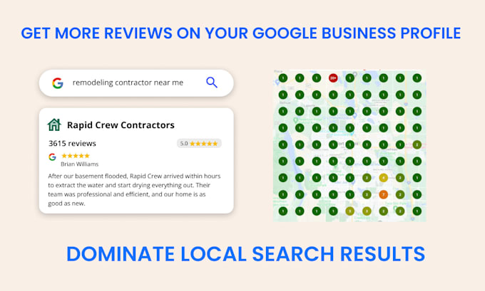 Gig Preview - Do reputation management for google business profile to boost local seo